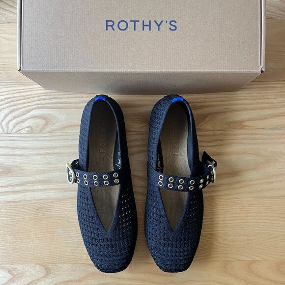 Rothy's The Max Buckle Mary Jane Flat - Picture 3 of 7